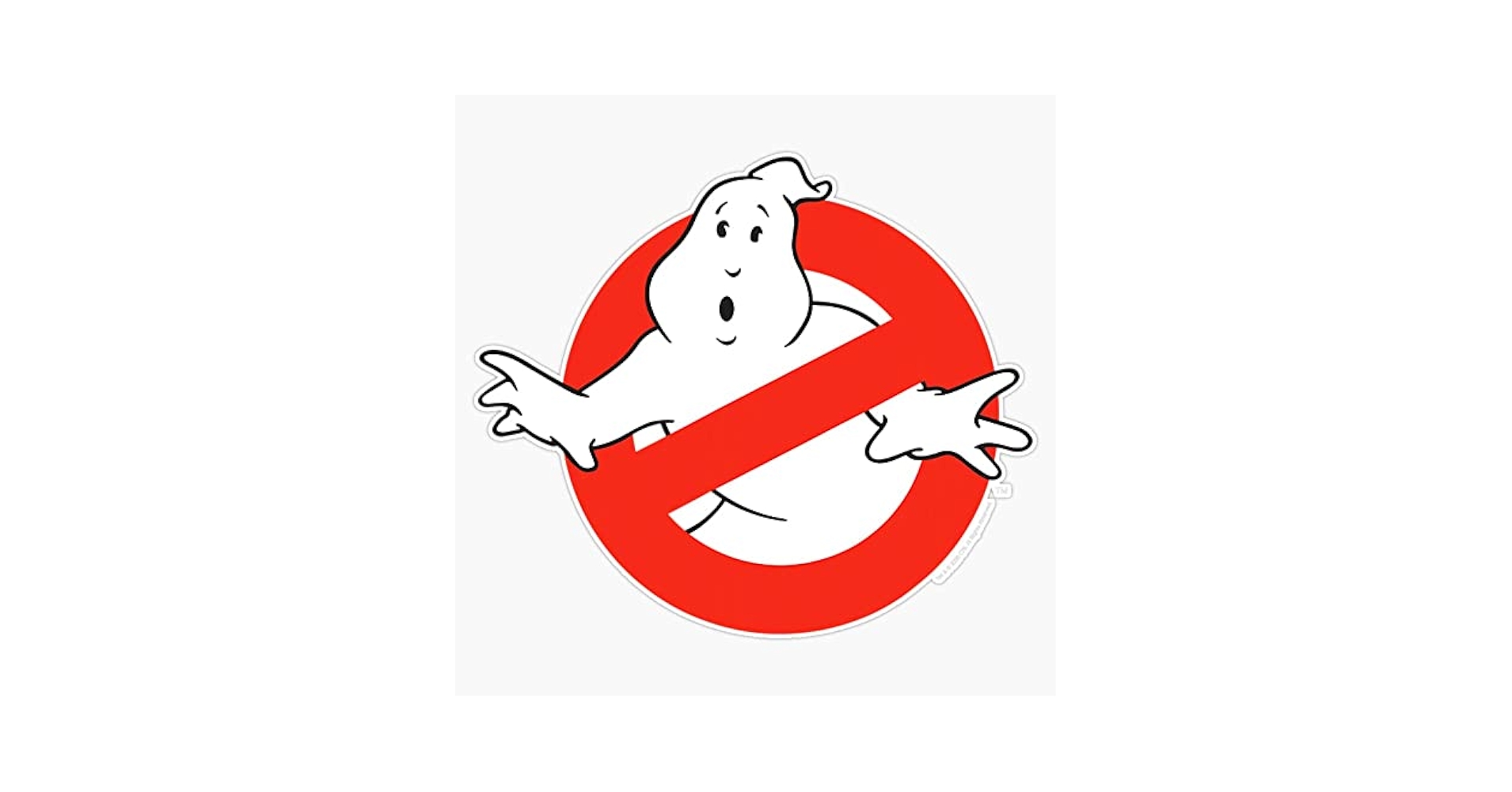 Amazon.com - Ghostbusters Original Logo Bumper Sticker Vinyl